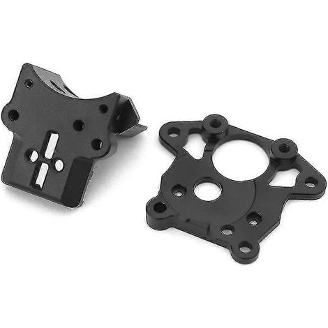 Supports de rails coulissants métalliques et plaques arrière de moteur pour VORON 0.1 afin d'empêcher l'inclinaison du cadre de montage de la tête d'impression (1/5)
