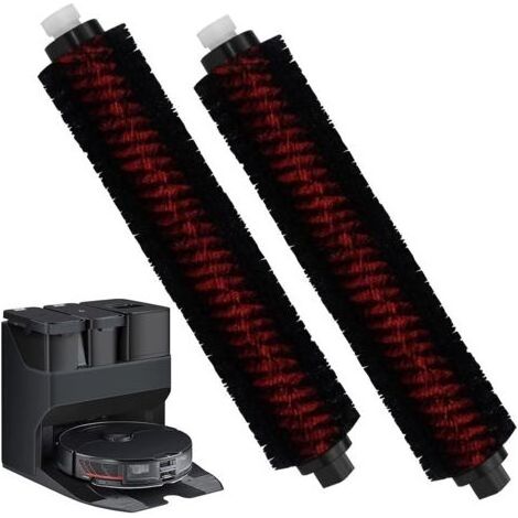 2-teilige Hauptwalzenbürste für RoboRock S7 Pro Ultra und S7 Maxv Ultra Staubsauger, Reinigungsbürste, abnehmbares Zubehör, Wartungswalzenbürste (1/5)