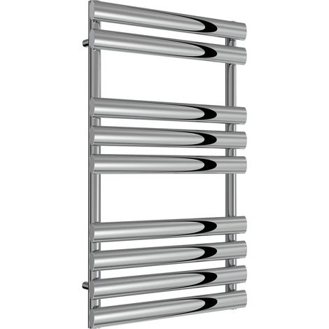 Reina Arbori Designer Heated Towel Rail 820mm H x 500mm W Chrome (1/5)