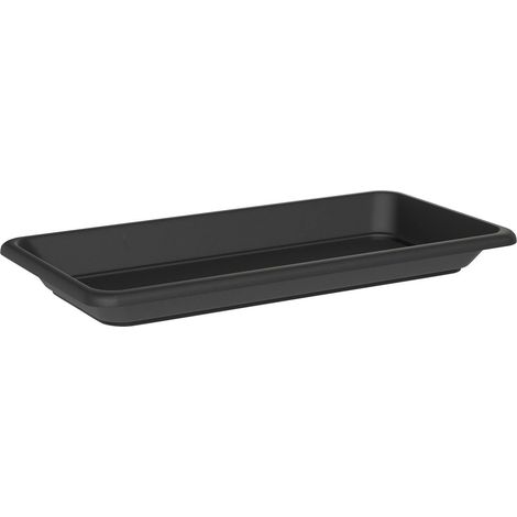 tera® Untersetzer TIKAL Ash anthrazit rechteckig 50 x 28 cm - Kunststoff