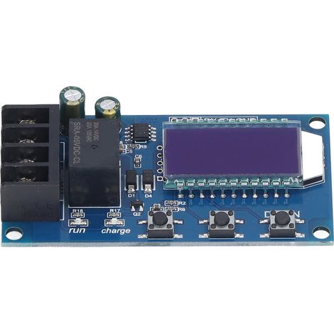 Circuit imprimé du module de commande de charge de batterie au lithium avec interrupteur numérique de protection contre la surcharge (6-60 V CC). (1/5)