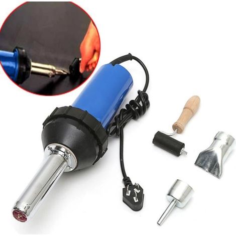 TEMPSA Thermique 1000W Pistolet à air Chaud Soudure Souder Soudage Electrique Plastique (1/4)