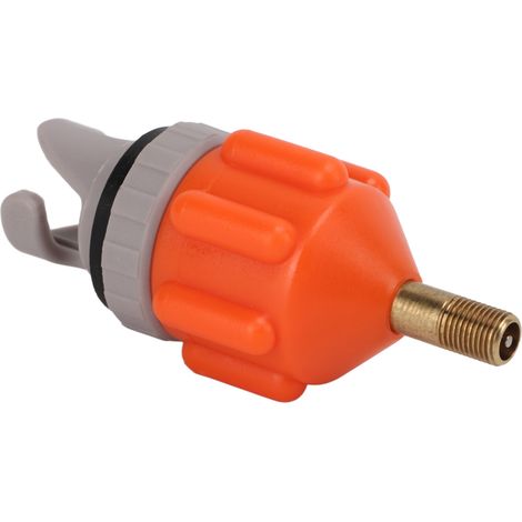 Leichter, robuster und praktischer Hochdruckventiladapter für Luftpumpen – Orange (1/5)
