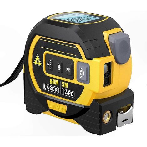 3-in-1 Laser-Maßband für den Straßenbau, hochpräzises elektronisches Infrarot-Lineal mit intelligenten Funktionen (1/5)