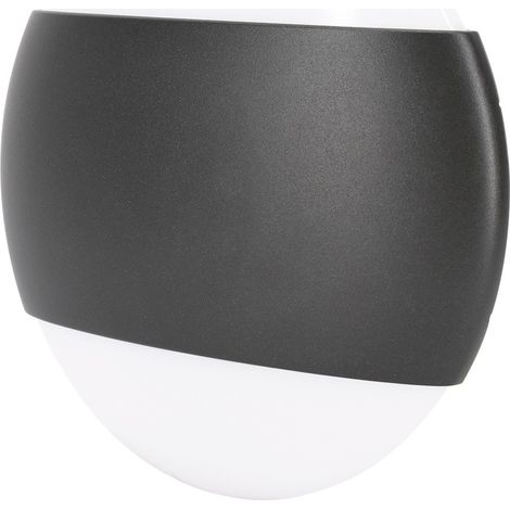 Luminaire de façade LED Valant 10W 4000K 850LM IP65 graphite Bemko 6257 (1/5)