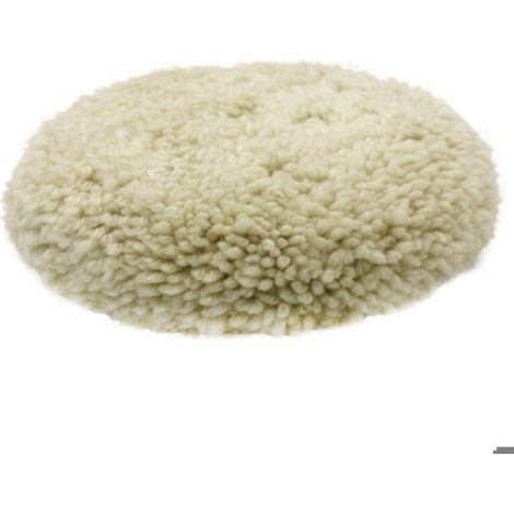 1 Tampon de polissage, 17,8 cm, Double face, Auto-agrippant, Voiture camion bateau (1/5)