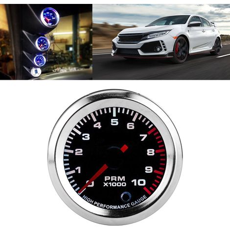 Tachymètre universel coloré modifié pour instrument de voiture de 52 mm (5040) (1/5)