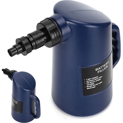 Outil de Remplissage Batterie Voiture 2L pour Liquide Plomb-Acide, Bidon de Remplissage Auto (1/5)