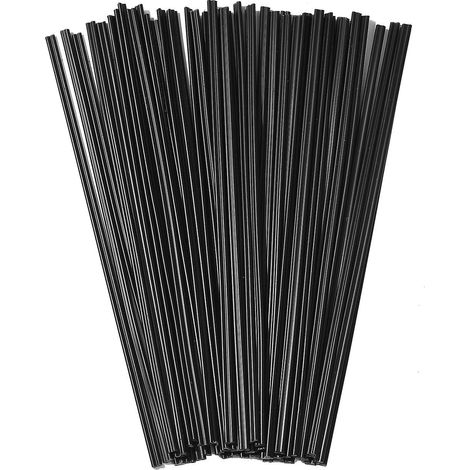 50 Tiges de soudure PP polypropylène basse densité, plates, pour pare-chocs auto, tuyau plastique voiture