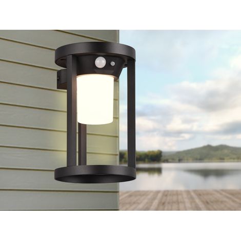 Solar Außenwandleuchte CARMO mit Bewegungsmelder & Dauerlicht, H. 20cm (1/5)