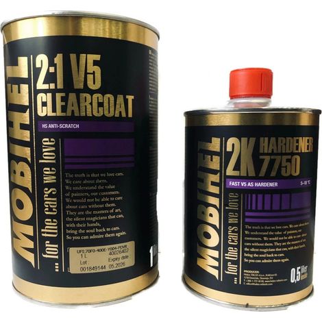 Mobihel Clear Coat 2K V5 AS 2:1 1L Veloce