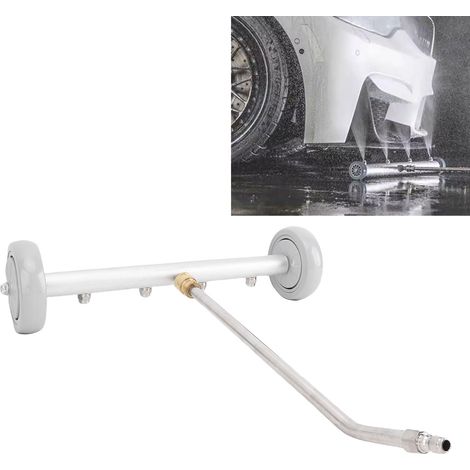 Nouvelle buse de châssis, brosse de nettoyage de route, balai à eau double fonction, nettoyeur de route et de châssis (1/5)