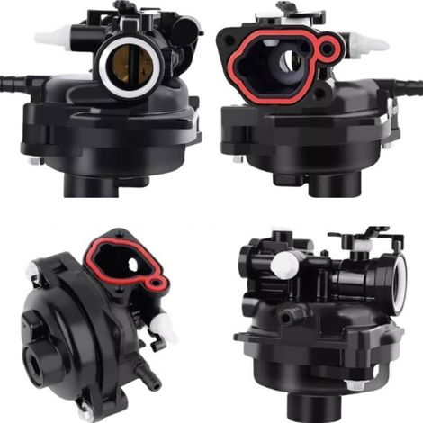 Carburateur - 1 Pièce - Pour Tondeuse À Gazon - Compatible Briggs & Stratton 300E 450E 550EX 500 125cc 140cc - Référence 799583