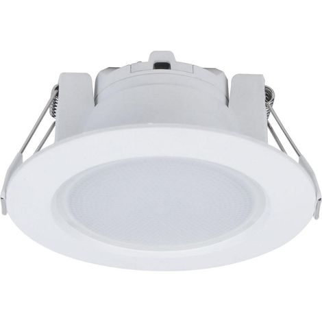 Aric – Downlight encastrable rond fixe 10W 4000K 800lm – IP44 pour salles d'eau – Angle 110° – Connexion sans outil – 50360