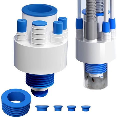 Adaptateur de vidange pour lave-linge 40-75 mm, accessoire de raccordement pour lave-linge et lave-vaisselle, joint de tuyau pour lave-linge et lave-vaisselle. (1/5)