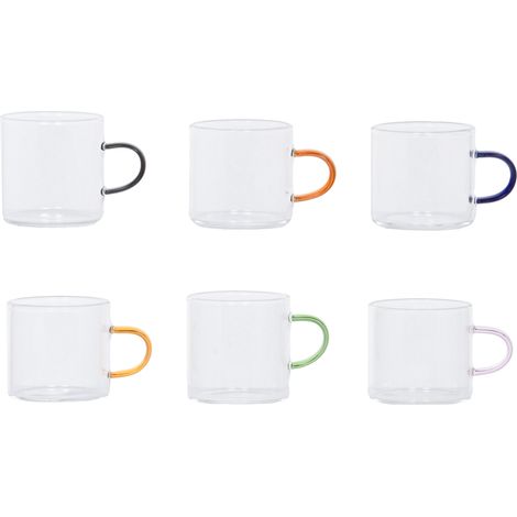 Table Passion - Coffret de 6 tasses en verre LUMA 12 cl (1/2)
