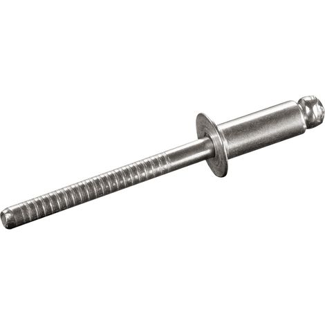 GOEBEL - 500 x Rivets aveugles 4 x 14 mm - Acier inoxydable A2 / acier inoxydable A2 - Tête fraisée - STANDARD - 7035140140 - ISO15984 (1/5)