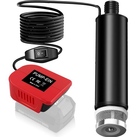 Pompe submersible 635GPH pour batterie 18 V PXC (1/5)