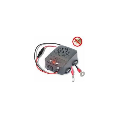 Répulsif Ultrason pour Voiture, Électronique Dissuasion Répulsif Anti-Fouine de Rat avec Lampes Stroboscopiques à Del pour Voiture, Grange, Cuisine (1/5)