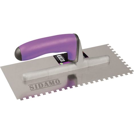 PLATOIR A COLLE INOX 270 X 130 DENTURE U 6X6MM SIDAMO - 11255013