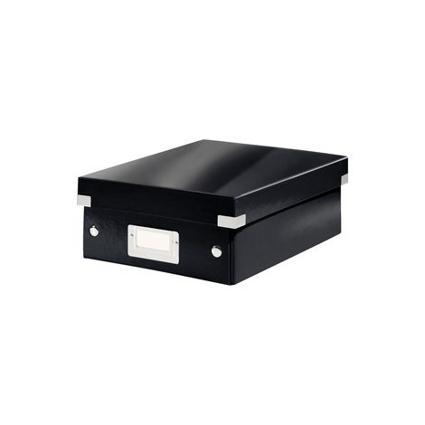 CAJA ORGANIZADORA PEQUEÑA CLICK & STORE WOW DE LEITZ, 84% CARTÓN RECICLADO