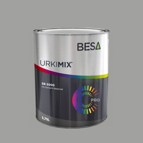 Pot de peinture Polyuréthane / bi composant Aluminium Blanc RAL 9006  Satin - 250 gr