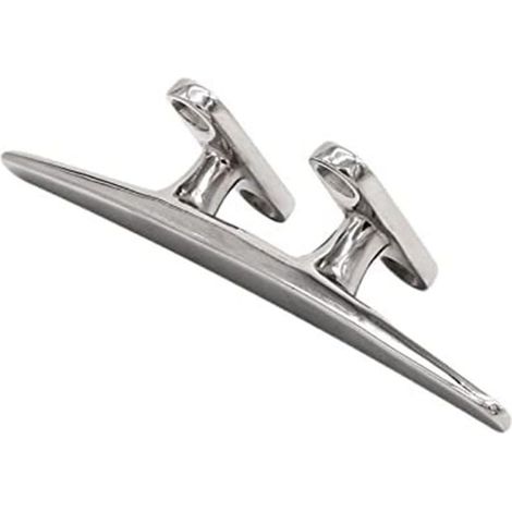 Borne de bateau en acier inoxydable 316, 6 pouces, boulon à câble plat, accessoires de quincaillerie marine (1/5)