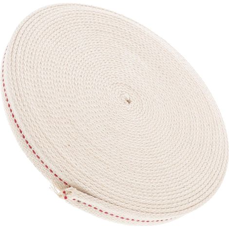 1 Mèche Coton Plat, Faible Fumée, Lampe à Huile, Pétrole, Lanterne, Intérieur Extérieur (1/5)