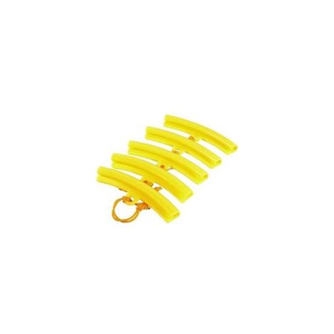 5 Pcs Protecteurs De Jante Pneu Voiture Moto Roue Épargnant Changeur Mont Garde Fixation Couverture(Jaune)-Protection Demontage Pneus Sur (1/5)