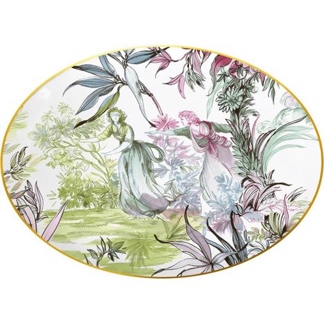 Vassoio ovale Firenze Baci Milano cm 26 (1/2)