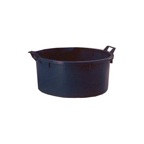 MASTELLONI SOTTOSPINA CON MANICI TONDI NERI  lt.80 ø cm.65x32h.    ICS