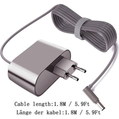 Chargeur - Pour Aspirateur Sans Fil Dyson V6 V7 V8 - Compatible DC58 DC59 DC61 DC62 - Entrée 100-240 V - Sortie 21 6 V - 0 6 A - 1 Pièce (1/5)