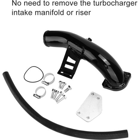 Modifikationssatz für 6,6-Liter-Chevy-GMC-Dieselmotoren (2004–2005): AGR-Ventil und Kühlluftansaugset (1/5)