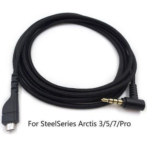 200 cm langes, alterungsbeständiges Kabel für Arctis 3/5/7/Pro Gaming-Kopfhörer (1/5)