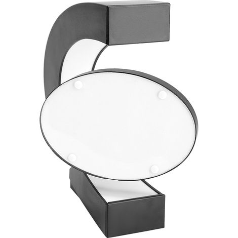 Cadre photo magnétique flottant en forme de C, décoration pour la maison ou le bureau, cadeau (prise UE) (1/5)