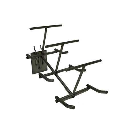 Nadelhalter für 6 Klingen. Für Lochplattenhalter. Länge: 30 cm. -pl
