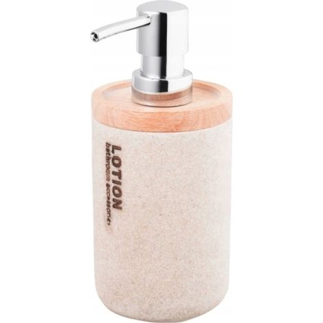 Dispensador de jabón líquido beige Dakar