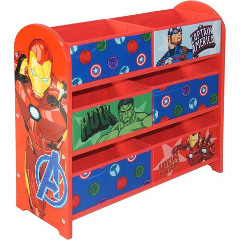 Scaffale Portagiochi Marvel Avengers