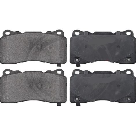 KIT PASTIGLIE FRENO POSTERIORI compatibile con FORD GT / PASTIGLIE FRENANTI AUTO OEM PAD1391 PD3496 , / SOSTITUZIONE DIRETTA / BASSA POLVERE / SILENZIOSO (1/4)