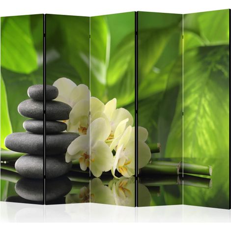 Paravent 5 Volets "Spa Garden" 172x225cm (1/2)