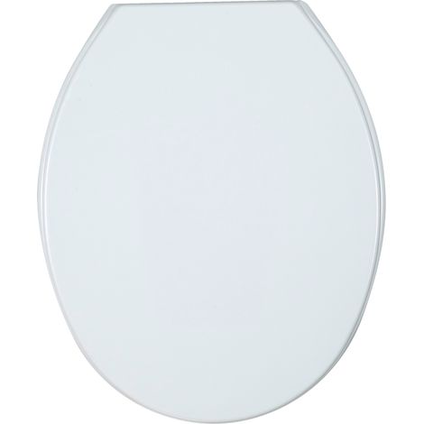 WENKO WC-Sitz Aurora, Weiß, Weiß, Thermoplast weiß , Kunststoff weiß (1/5)
