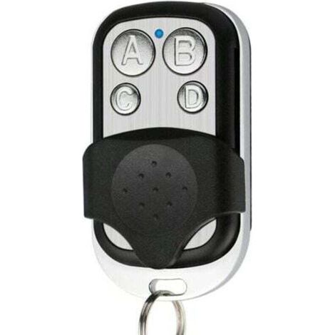2-pack Universal Gate Remote Control, 433.92 MHz Frequency for Automatic Gates, Wide Range - Programmable Universal Gate Remote Control with Fixed Code and 12V Battery Included (1/4)