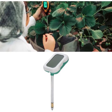 Testeur de Sol 7 en 1 pour pH Température Luminosité Fertilité Idéal pour Jardins et Vergers-KZQ (1/5)