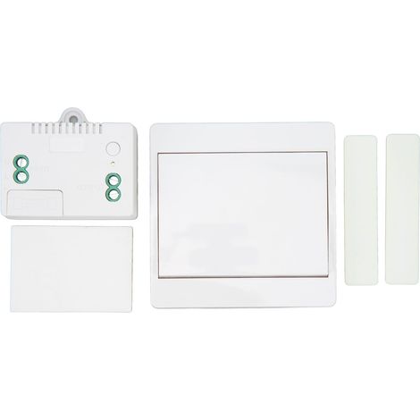 Interrupteur sans fil auto-générateur QX-301 86, sans pile ni câblage, panneau de commande à bascule, AC110V-230V, connexion directe. (1/5)