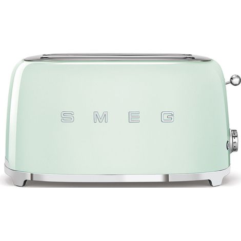 Smeg Grille-pain 2 fentes 1500w vert d'eau - TSF02PGEU