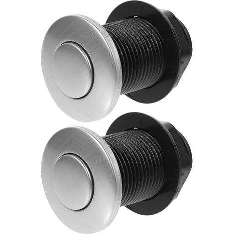 Boutons de Pression en inox et Abs 2pcs Accessoires Complets (1/5)