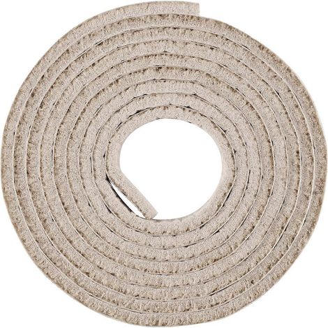 Rouleau de feutre autocollant pour surfaces (1,27 cm x 152,4 cm), blanc crème (1/5)