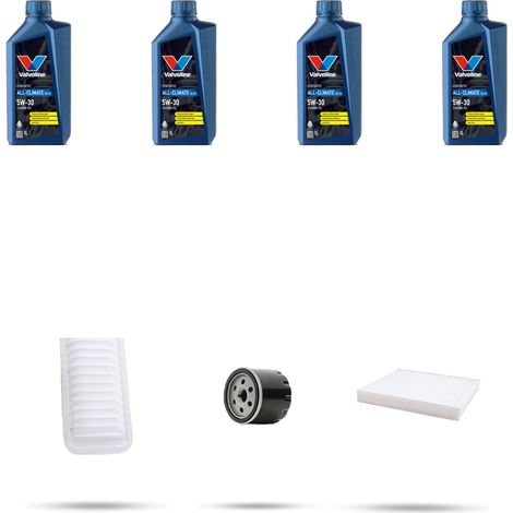 Kit tagliando 3 FILTRI e 4L OLIO compatibile con Suzuki Swift V 1.2 66kw dal 2017 (1/5)