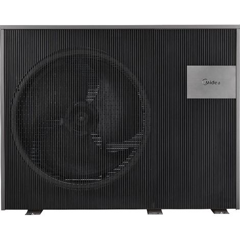 Midea Luft-Wasser-Wärmepumpe M-Thermal Nature Monoblock R290, 8,0kW bei A7/W35, 3kW Heizstab, 230V