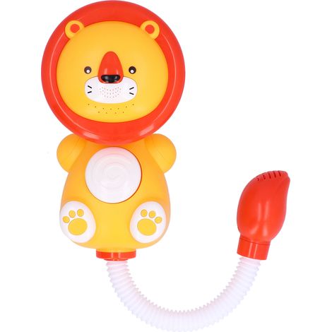 Jouets de bain pour bébé à motifs de dessin animé mignons, pommeau de douche électrique, accessoire de bain pour enfants (1/5)